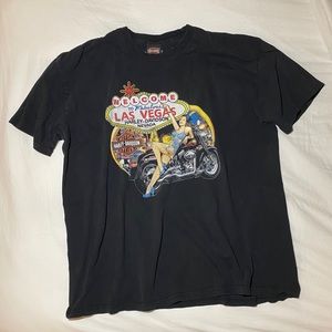 Vintage Las Vegas Harley Davidson T-shirt